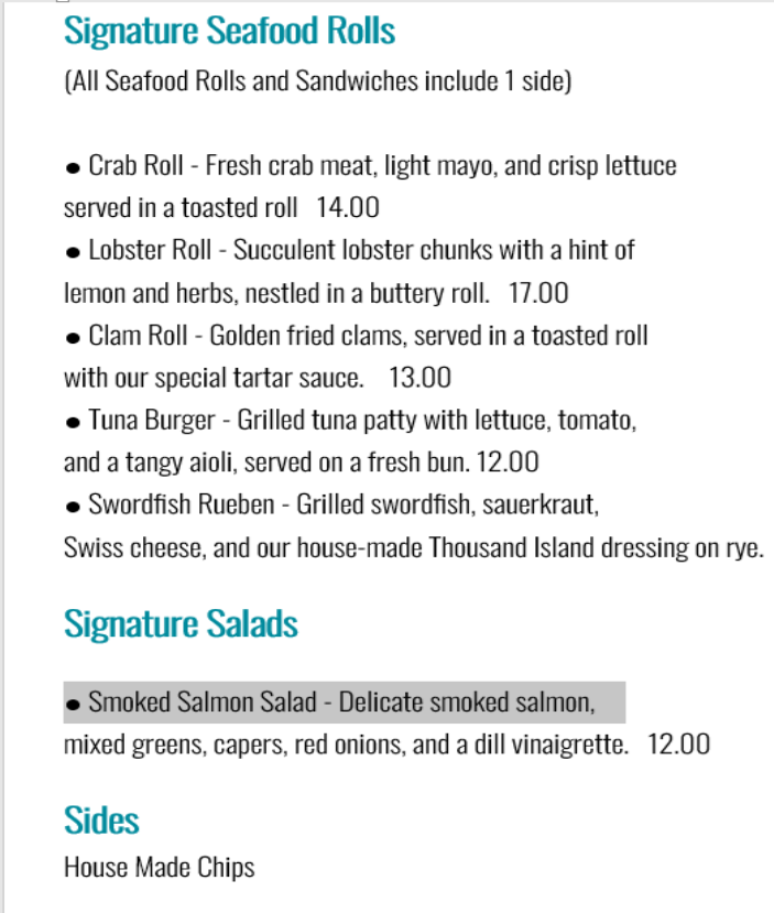 LUNCH of FRESH SEAFOOD + MARKET + DINING Richmond VA (RVA)